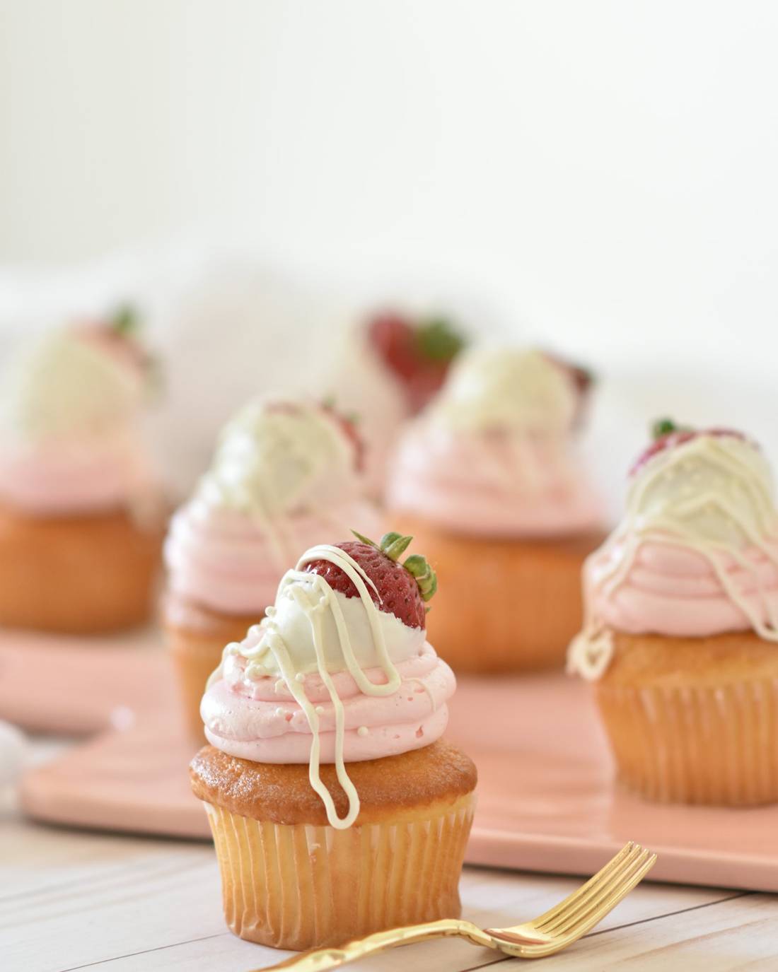 Cupcakes de vainilla