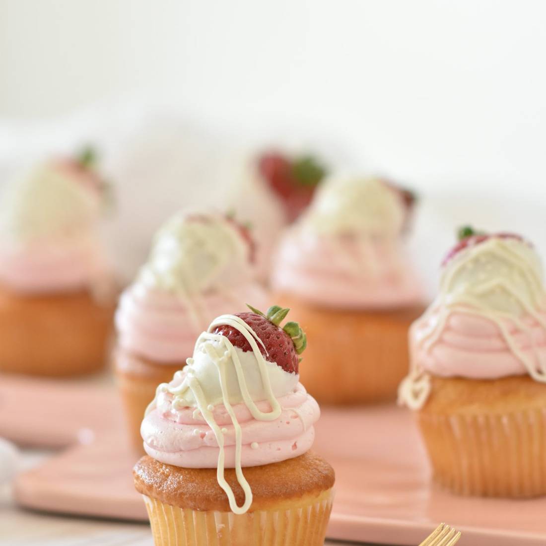 Cupcakes de vainilla
