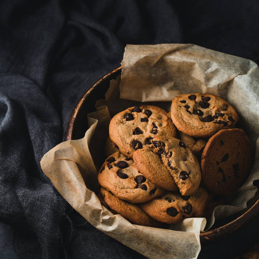Galletas con chispas