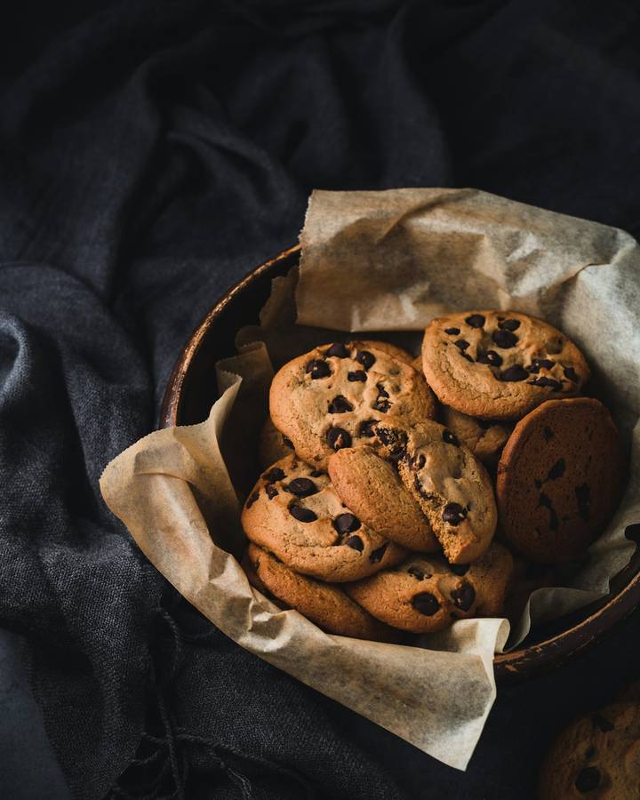 Galletas con chispas